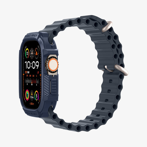 ACS05456 - Apple Watch Series (Apple Watch (49mm)) in matte black showing the front